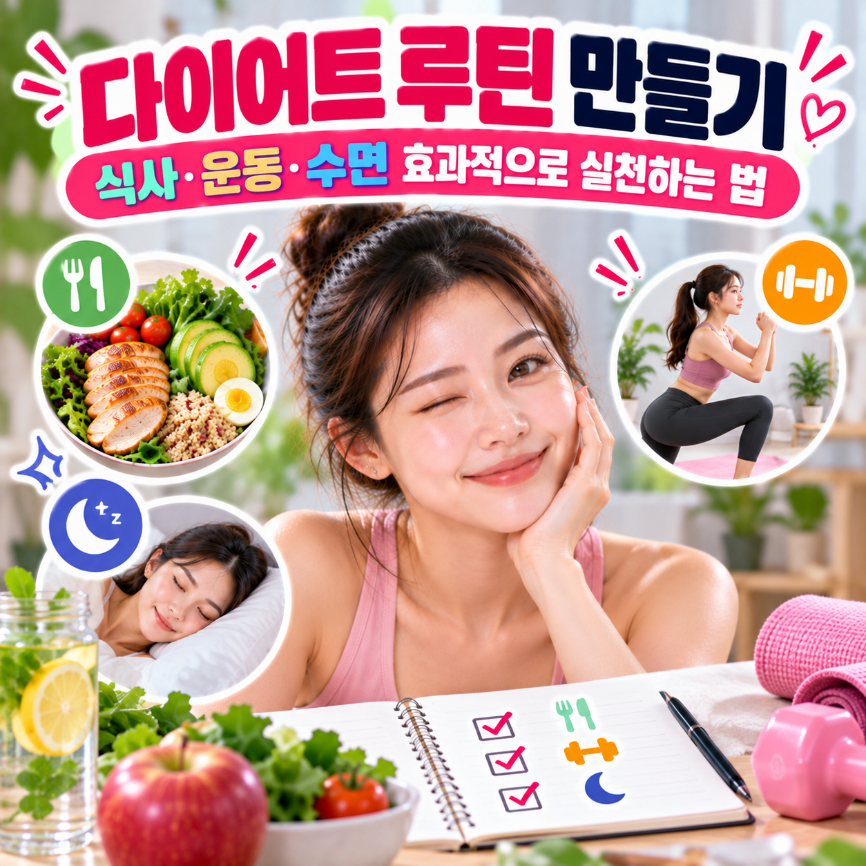 다이어트 루틴 만들기