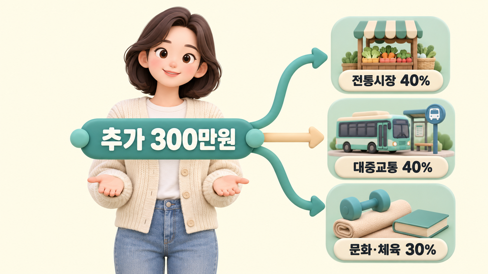 추가 공제 세 갈래