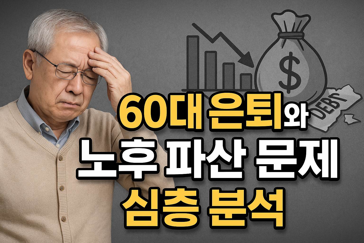 60대 은퇴와 노후 파산 문제 심층 분석