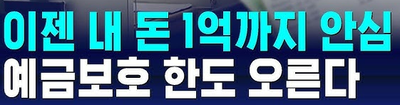 예금보호한도 상향 논의 지금의 5천만 원으로 충분할까?