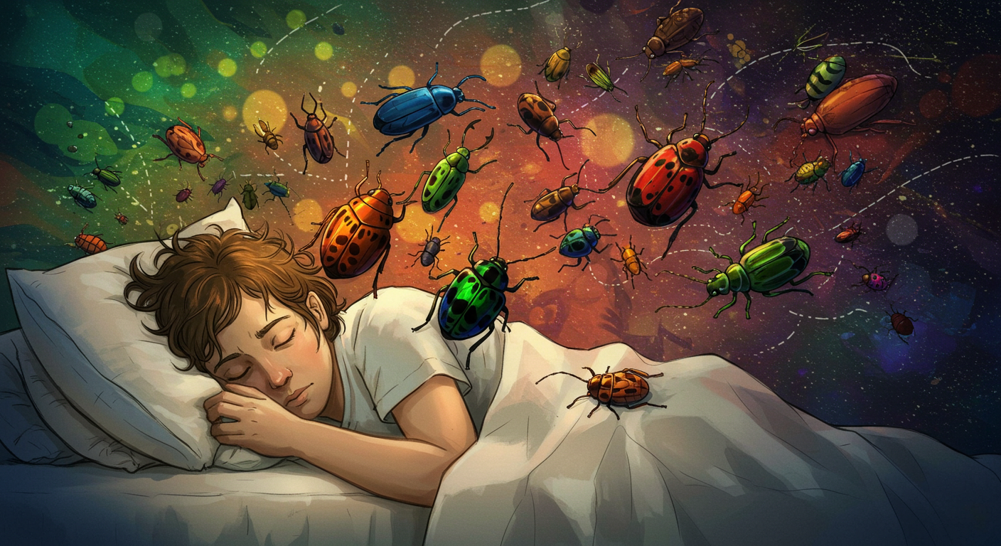 벌레꿈 해몽 징그러움