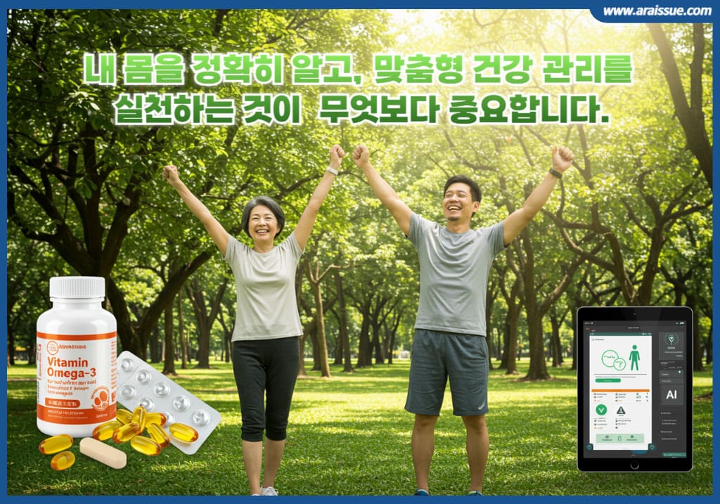내 몸을 정확히 알고, 맞춤형 건강 관리를 실천하는 것이 무엇보다 중요합니다.