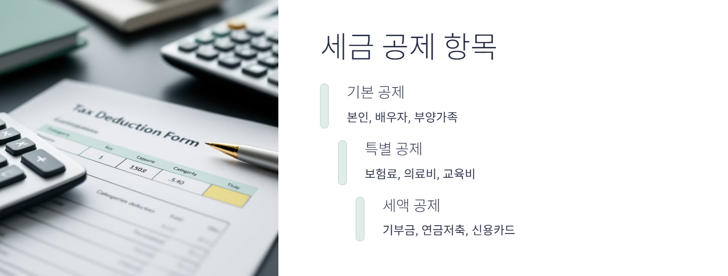 세금 공제 항목