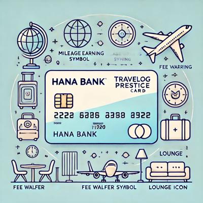 하나은행 트래블로그 PRESTIGE 체크카드 마일리지 적립 혜택부터 수수료 면제까지 완벽 정리