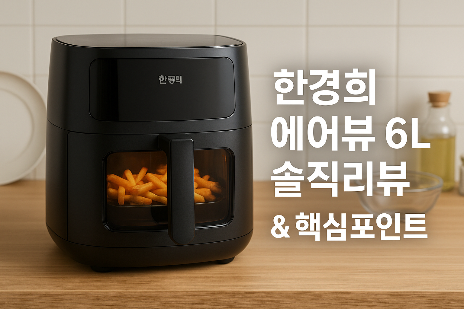 한경희 에어뷰 에어프라이어 6L