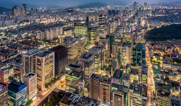 도심야경