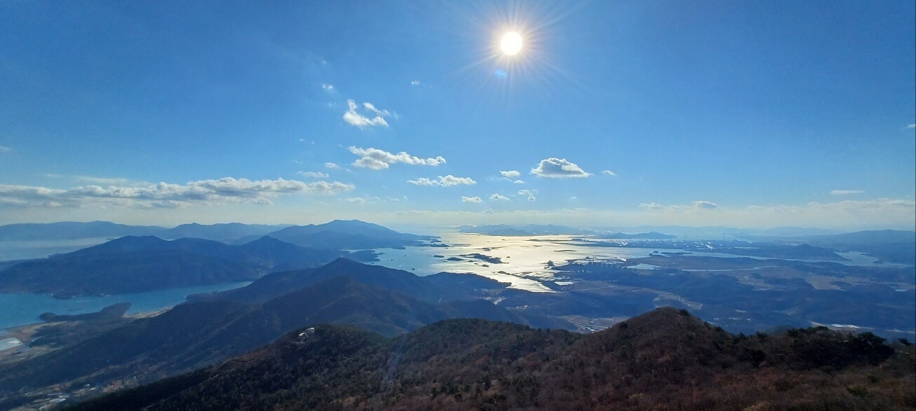 하동 금오산 전망대