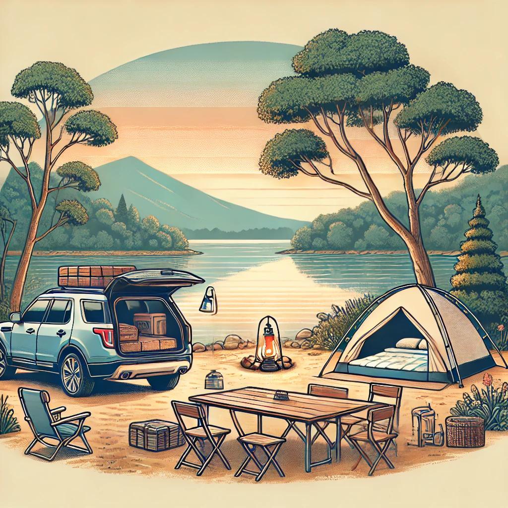 국내 차박 명소 관련 이미지 사진