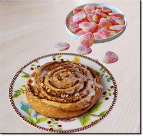 과당이 많이 사용되는 쿠키와 젤리