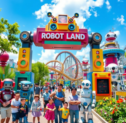 경남창원 로봇랜드 그림