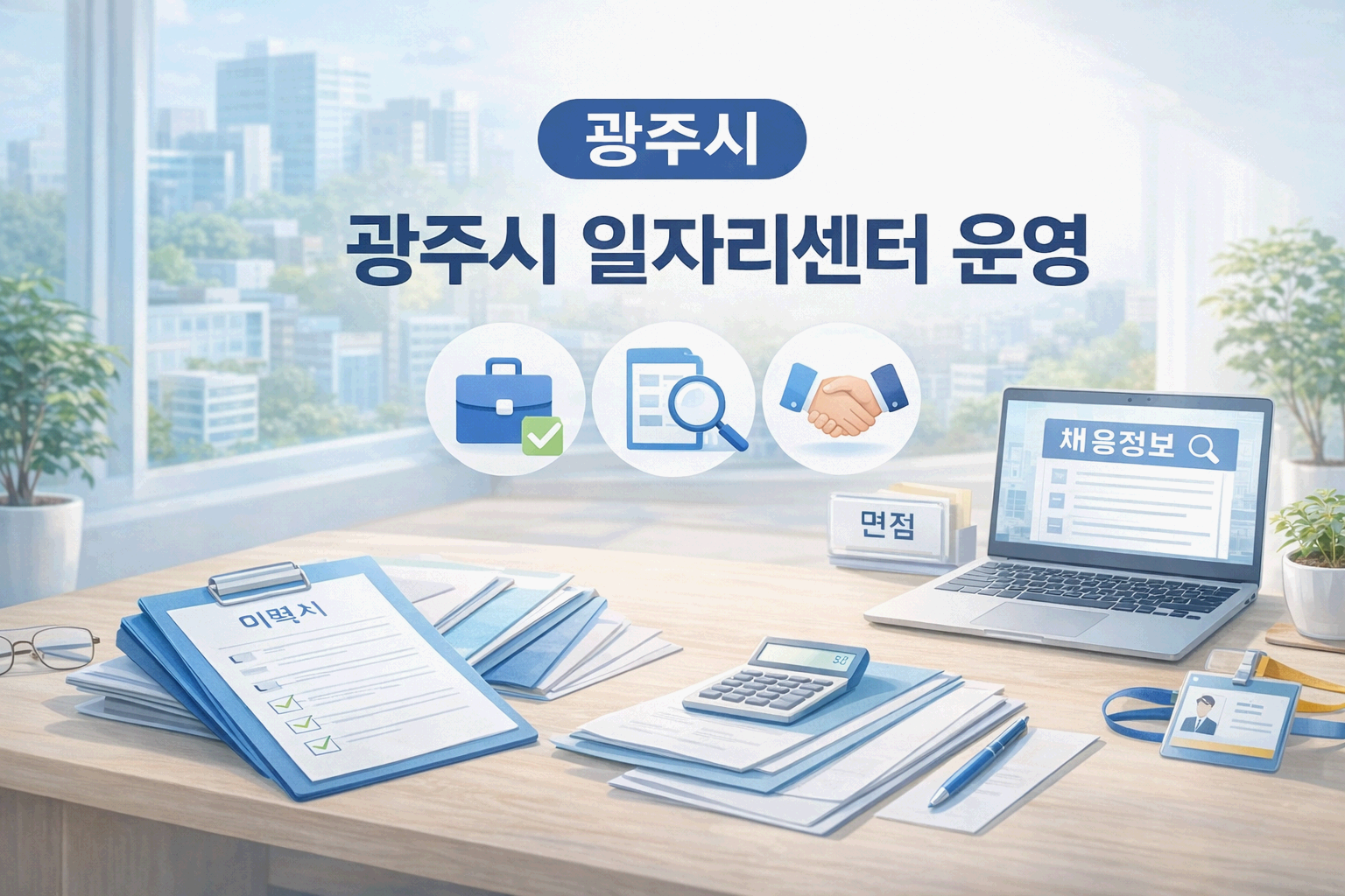 광주시 일자리센터 운영