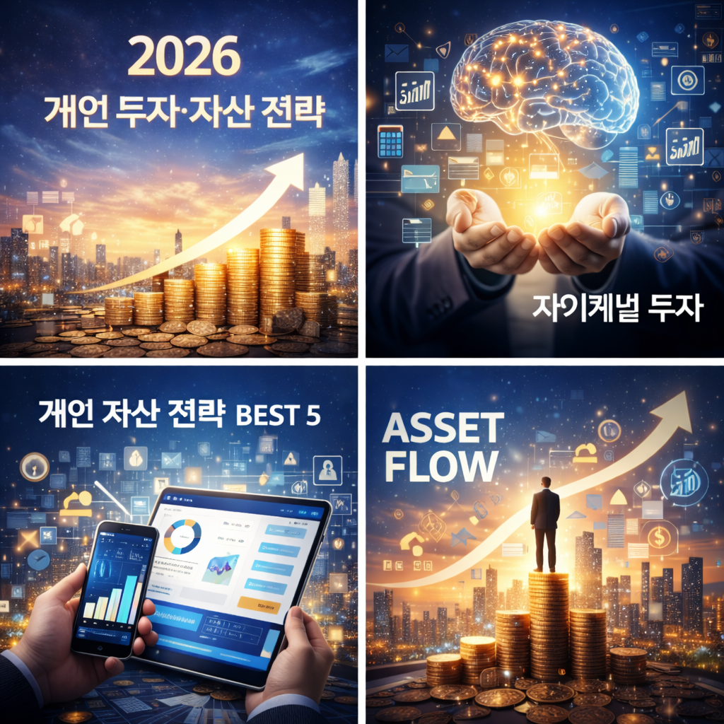 2026 개인 투자&middot;자산 전략 가이드