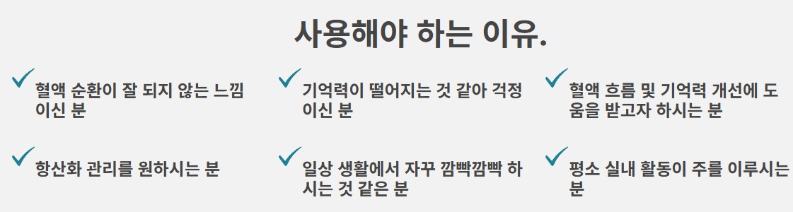 니오라 메모리 포뮬러 사용 추천 대상 정리 이미지