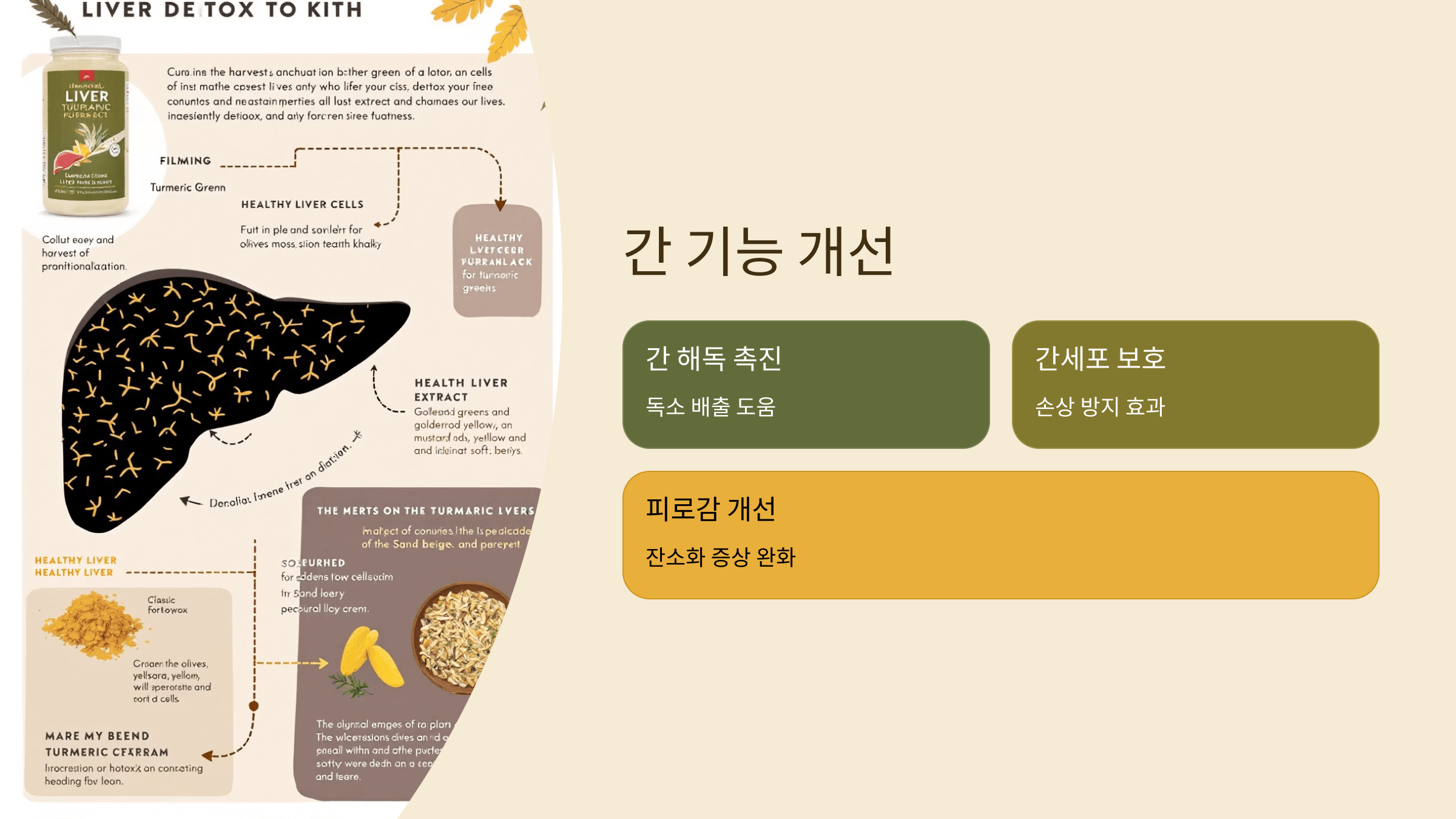 강황가루 사진입니다.