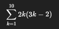 합을 구하려면 일반항을 먼저 찾아야 한다.1
