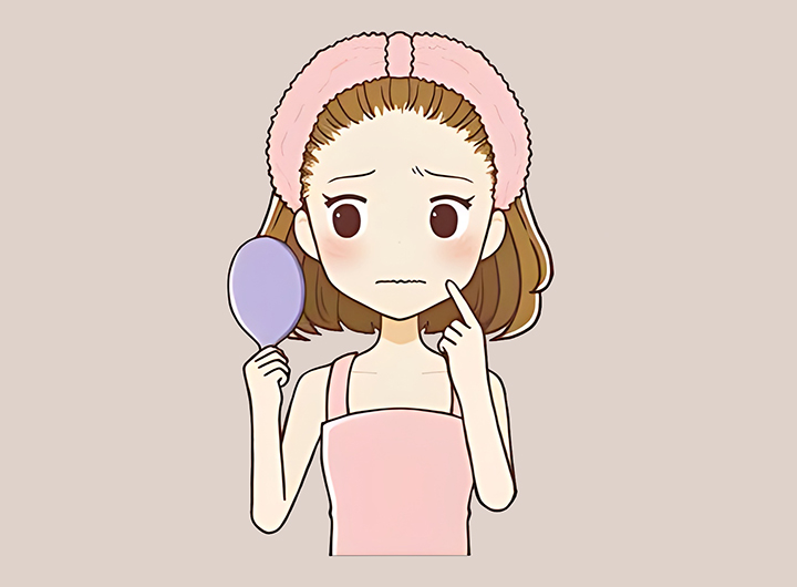 피부가-거칠어진-여성