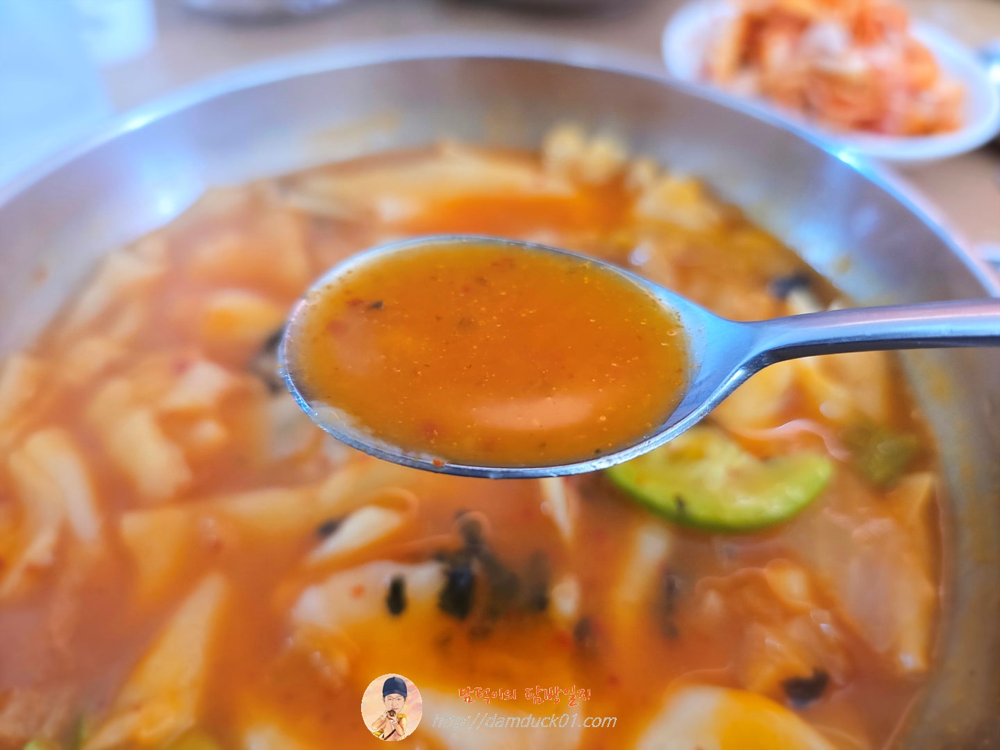 김치 수제비