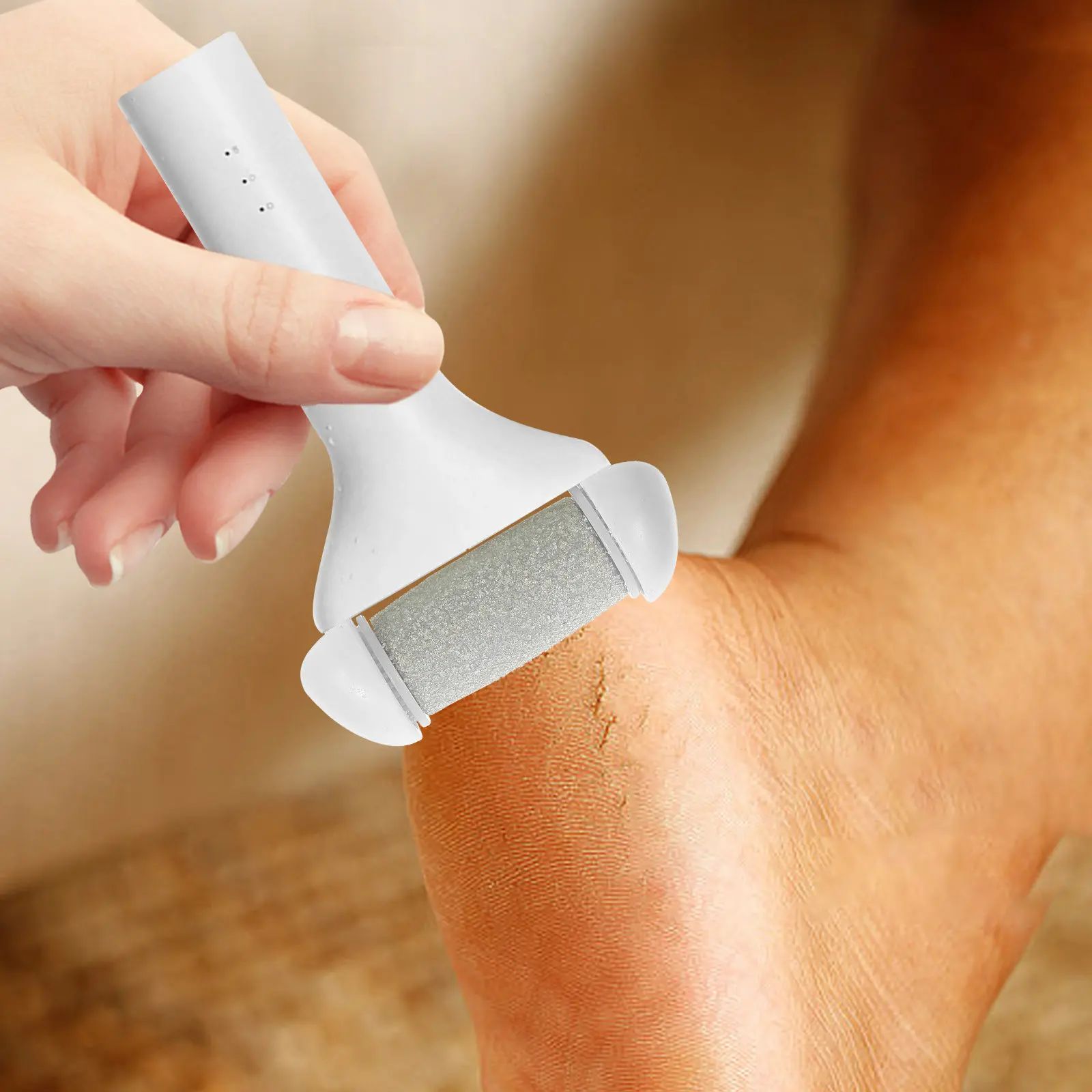 발각질제거기 롤러 소재 비교 사포 세라믹 다이아몬드