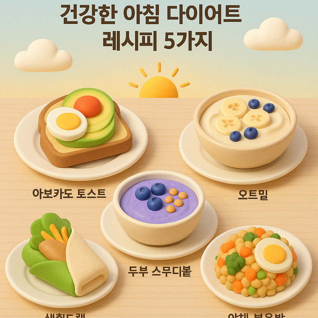 건강한 아침식단