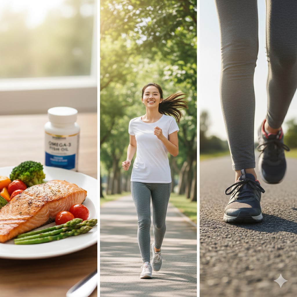 고지혈증 관리 건강한 식단과 운동