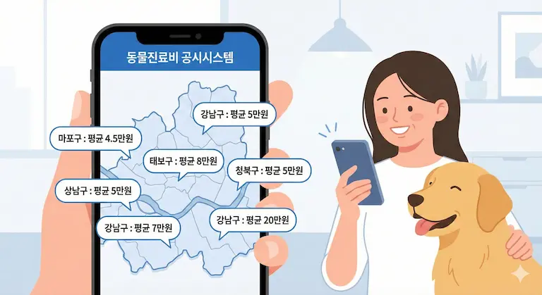 우리 동네 동물병원 가격 비교! '동물진료비 공시제'와 면세 혜택 완벽 가이드