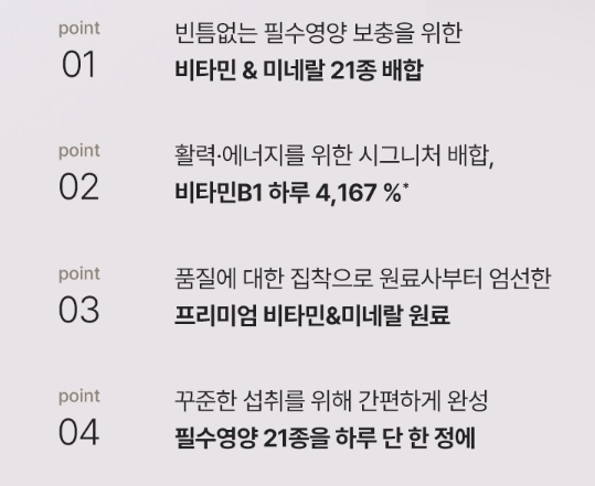 여에스더 멀티비타민 미네랄: 바쁜 당신을 위한 활력 충전