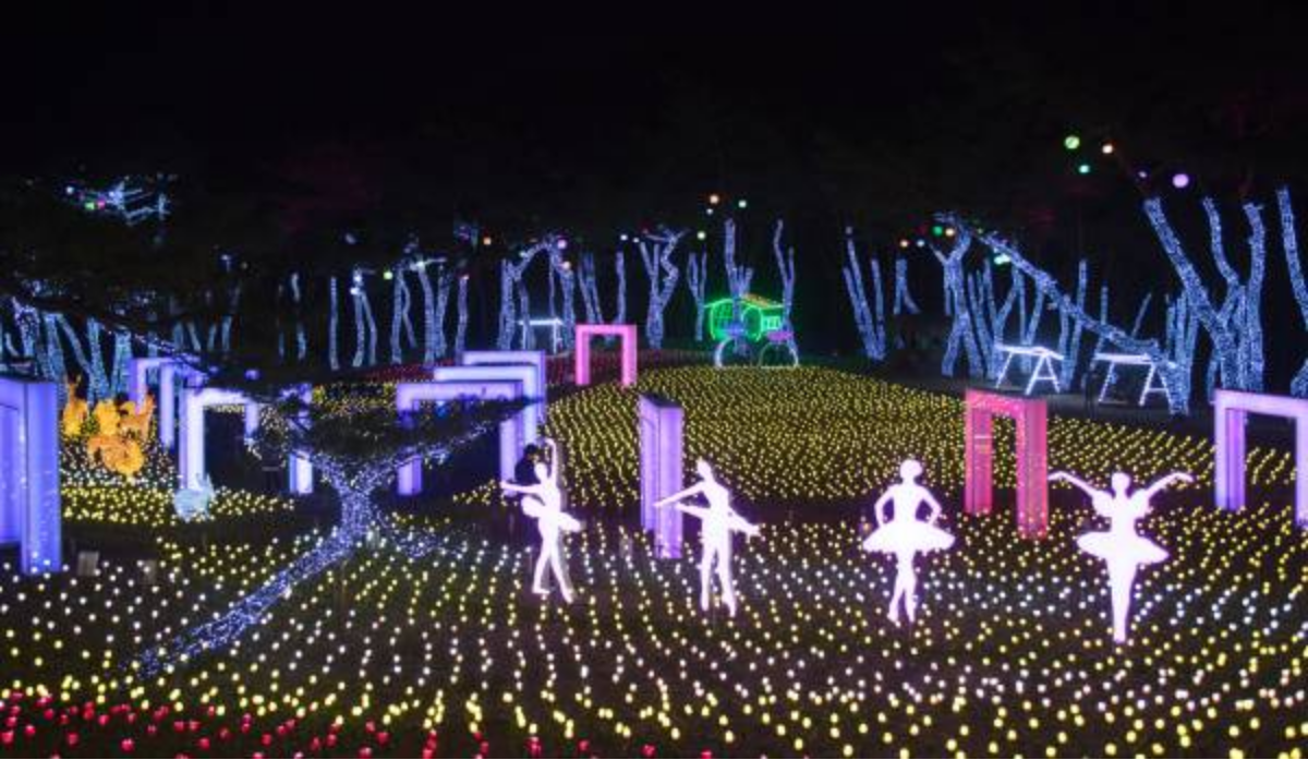 수양개빛터널-전경