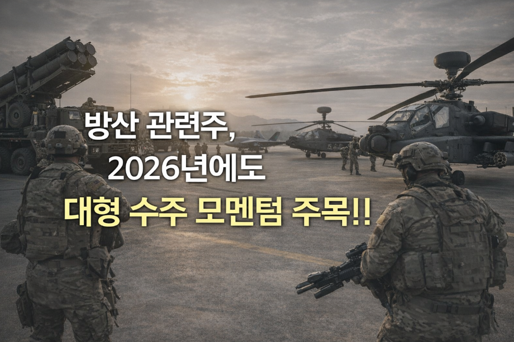 2026년 방산주 대형 수주, 지금 주목해야 할 이유