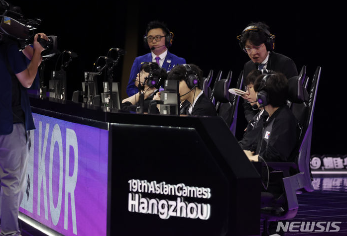 e스포츠 리그 오브 레전드 금메달 획득