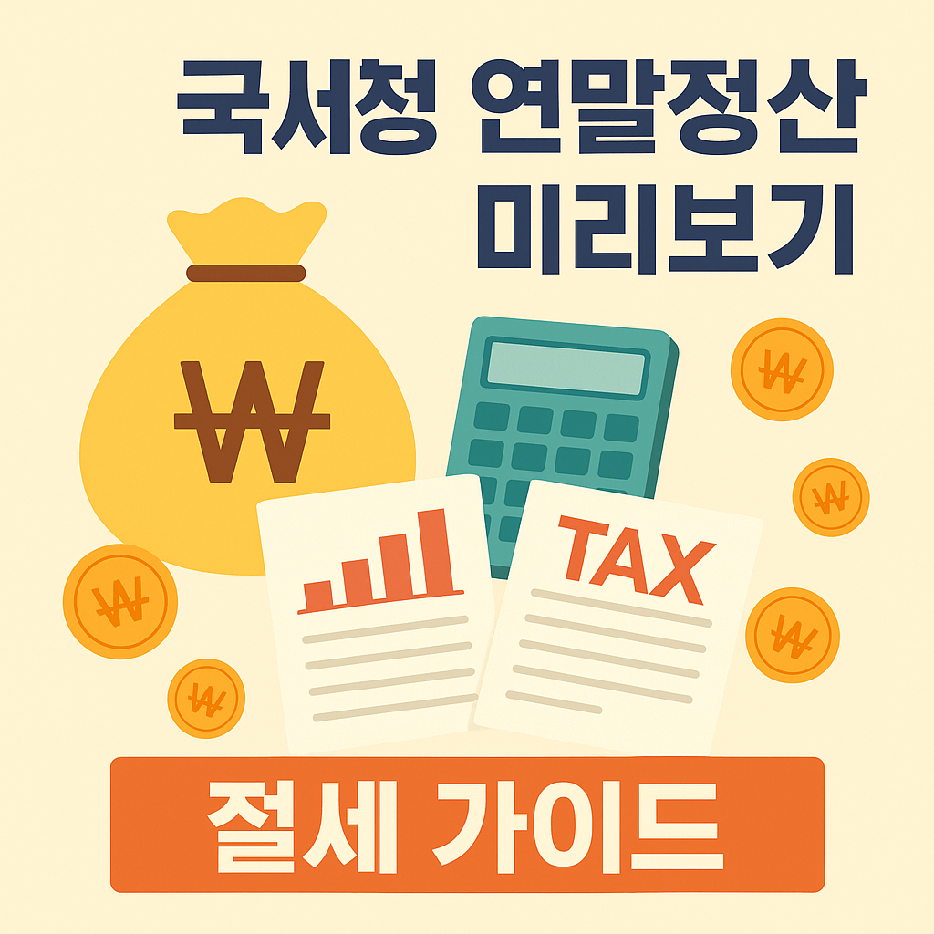 연말정산 미리보기 서비스