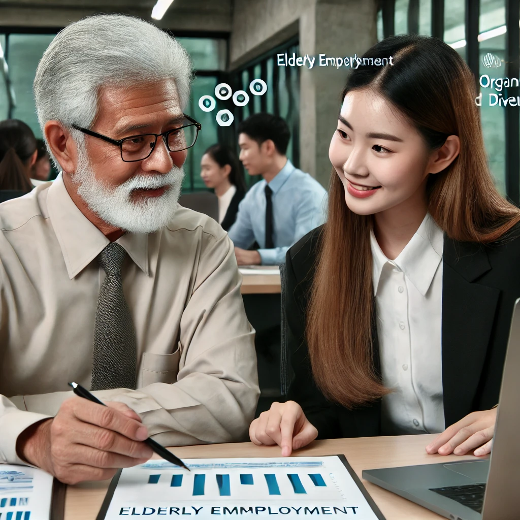 고령 근로자와 젊은 직원의 협업 – 고령자 고용안정과 조직의 인력 다양성