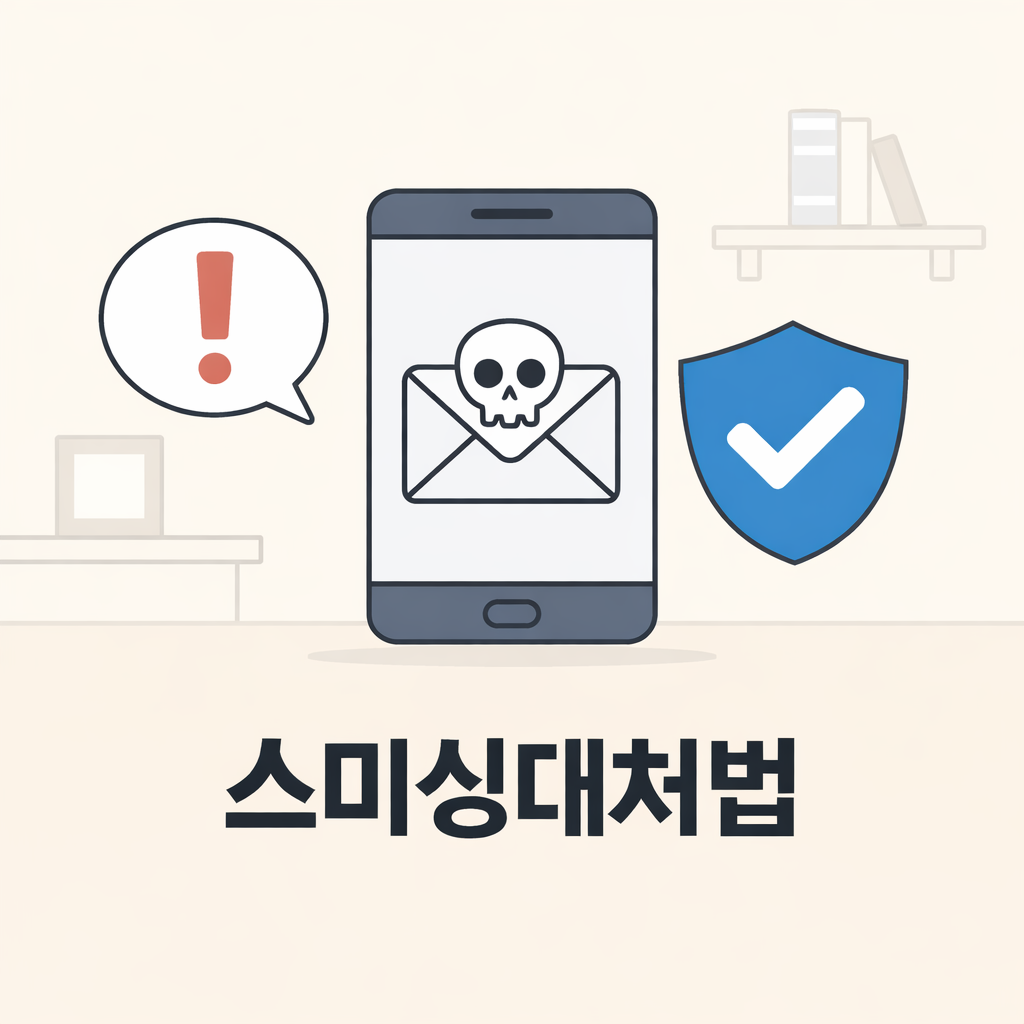 피싱, 스미싱대처법