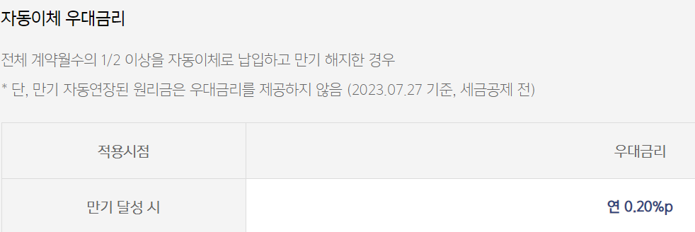 카카오뱅크 적금 금리