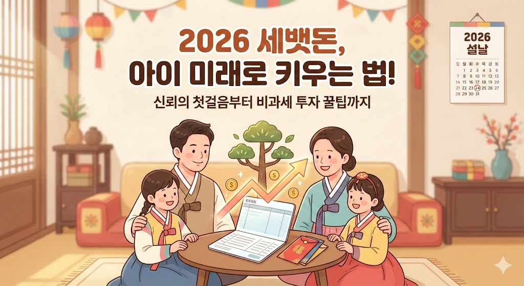 2026 설날 세뱃돈 관리법 ❘ 월 3만→ETF로 10년 후 10배 불리기