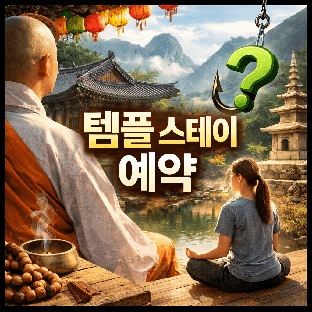 템플 스테이 예약