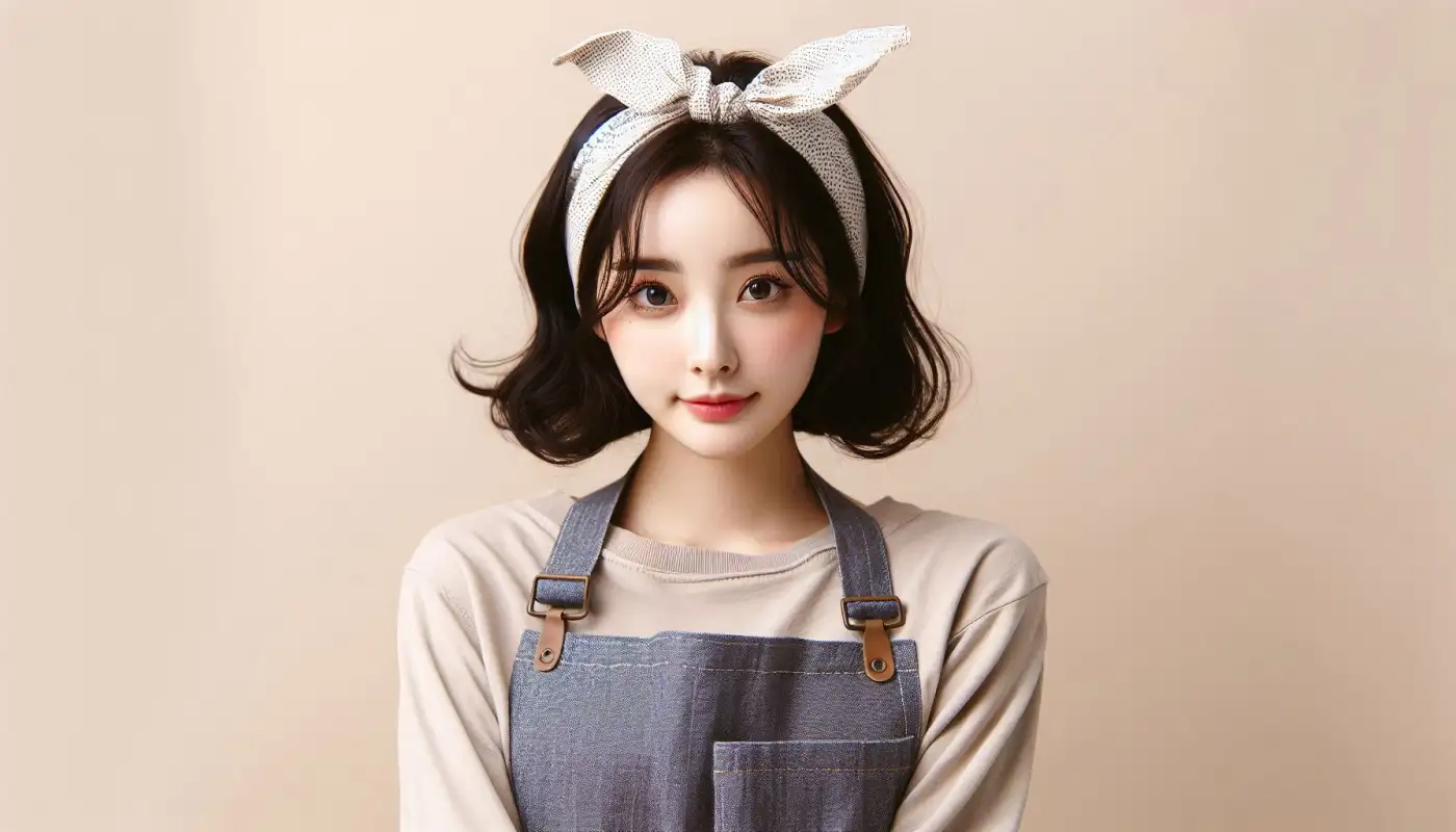 소갈비찜-레시피로-요리하는-여성의-모습