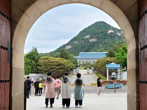 청와대 전면 공개