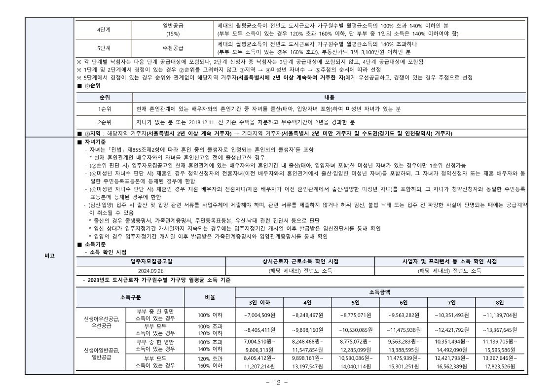 디에이치 대치 에델루이 모집공고문