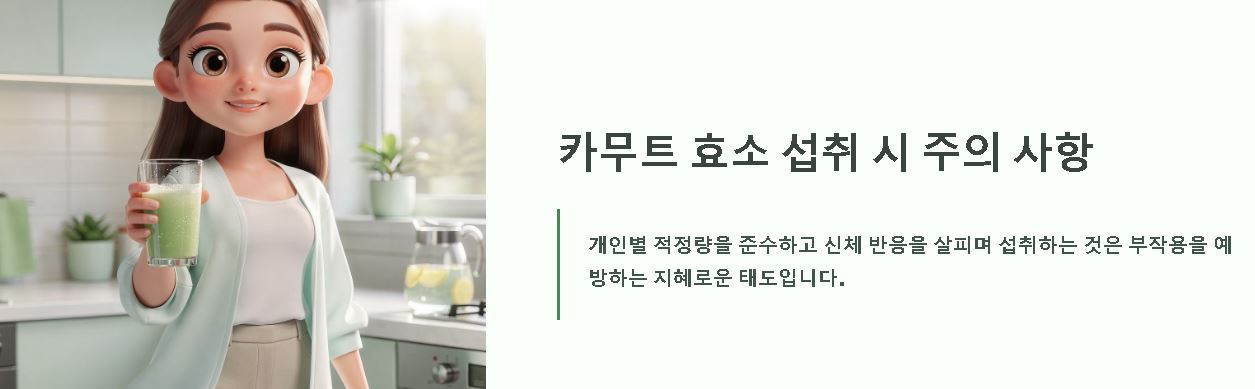 카무트 효소 만드는 법 단계별 가이드