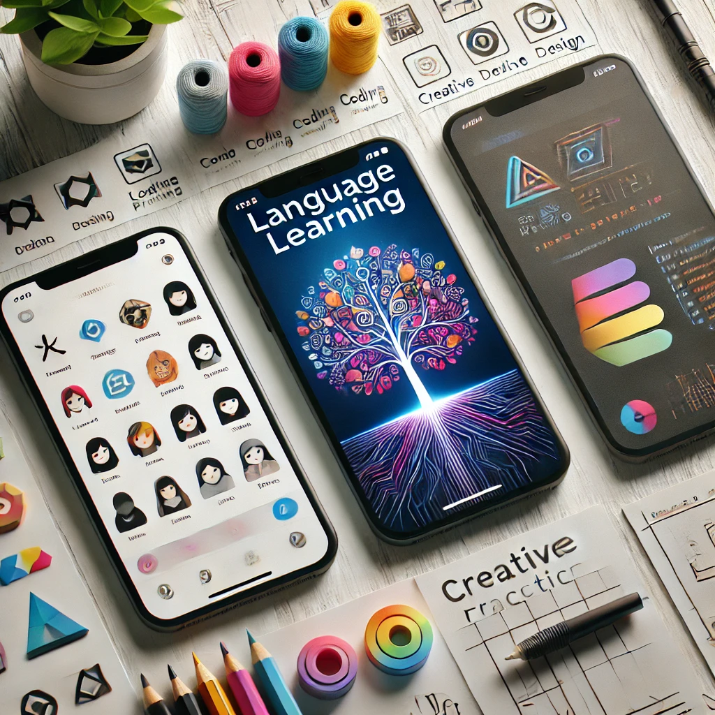 스마트폰으로 배우는 새로운 기술 언어 학습, 코딩 기초, 창의적 도구 활용