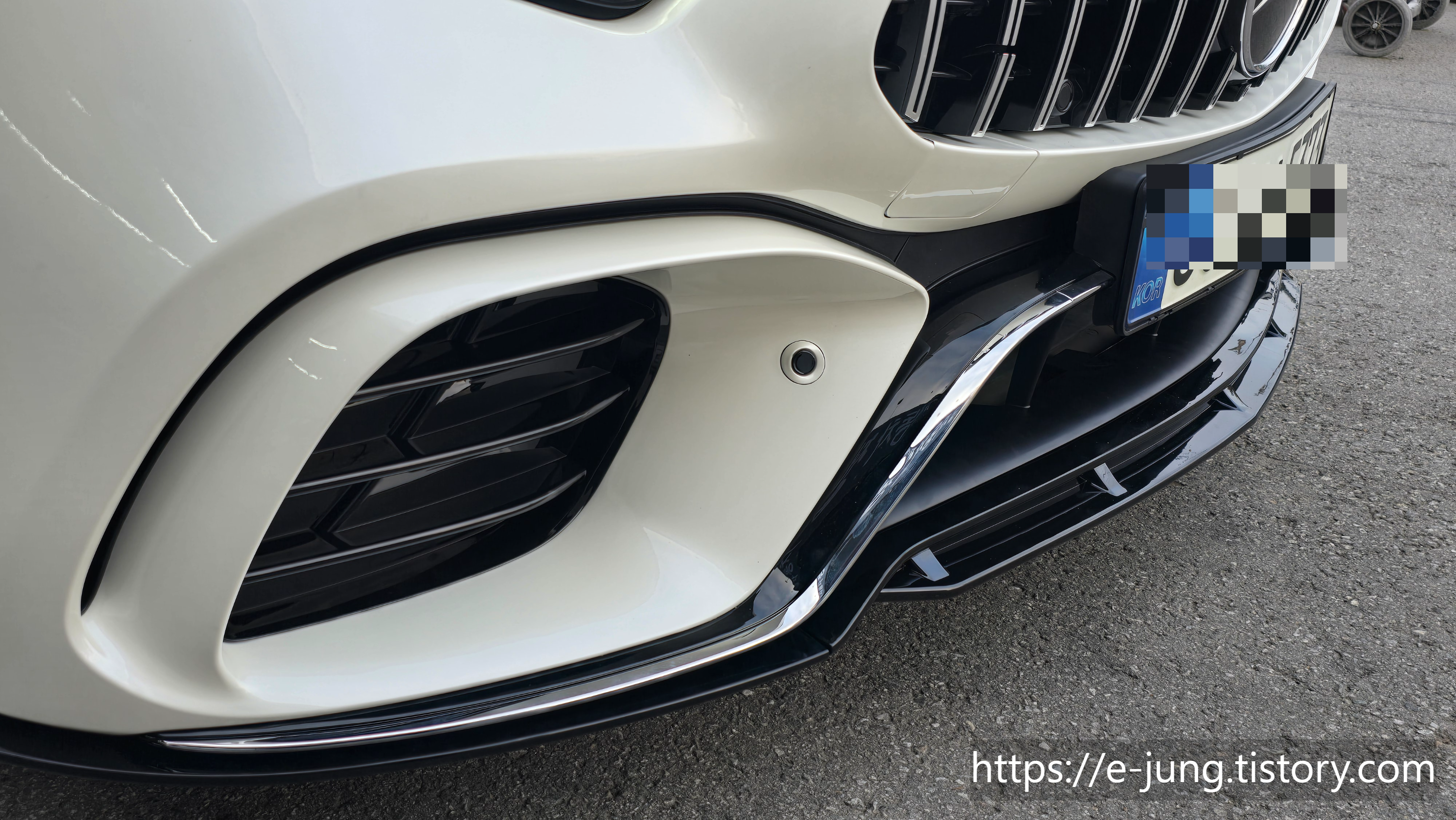 CLS53 AMG → 63AMG 프론트 범퍼 장착