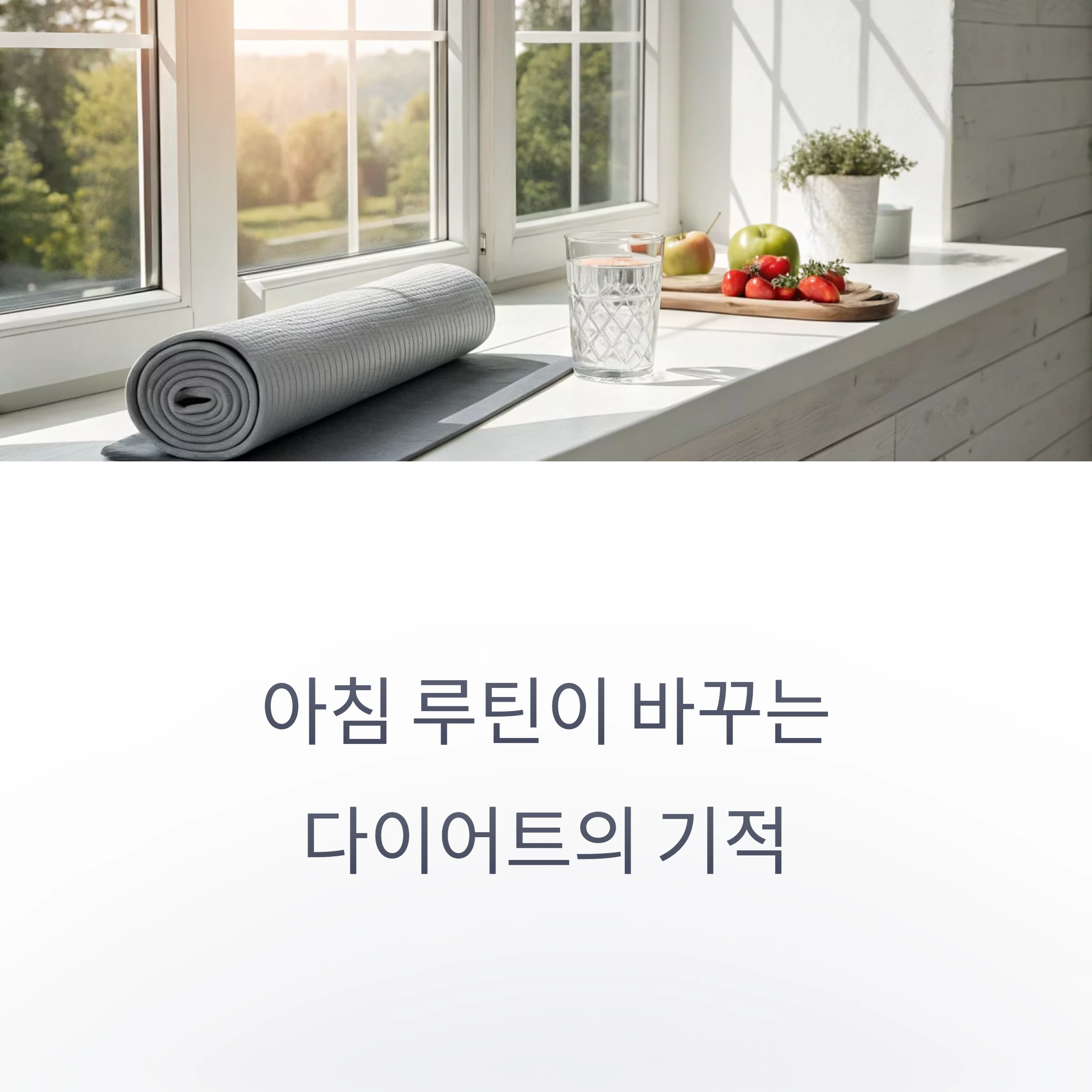 아침루틴