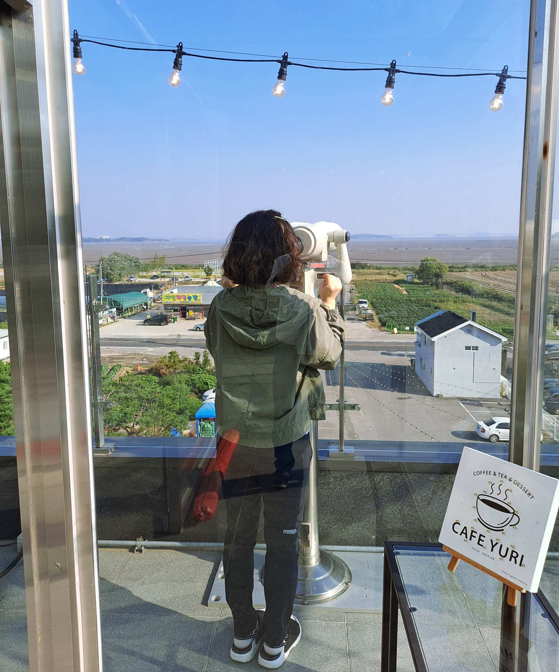 유리카페 망원경