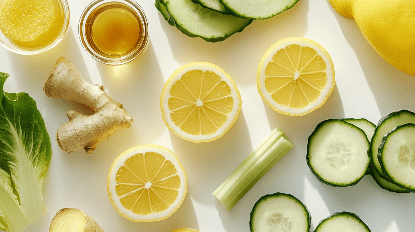 레몬-오이-조합