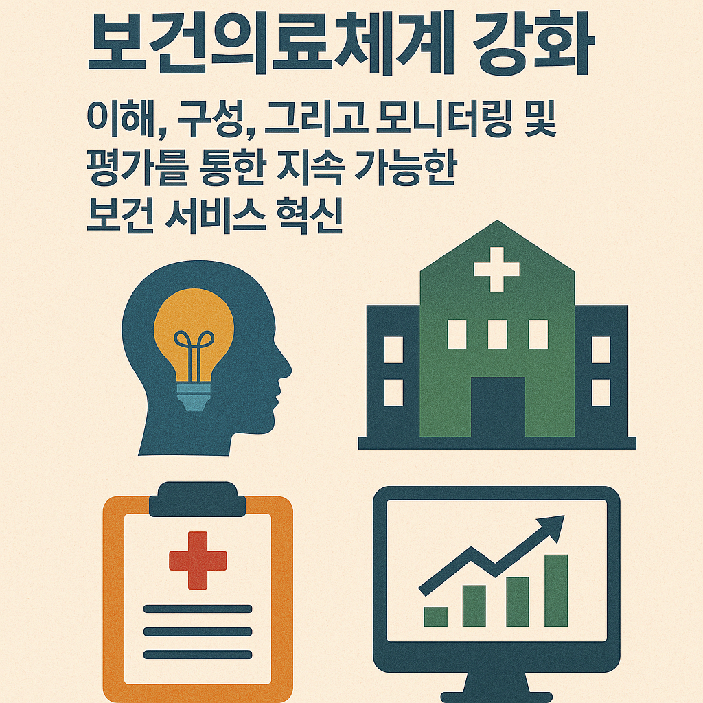 이해, 구성, 그리고 모니터링 및 평가를 통한 지속 가능한 보건 서비스 혁신