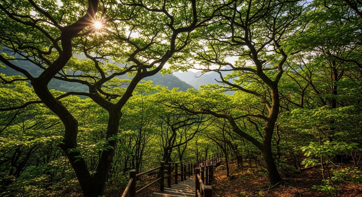 초등학교 여름방학 대관령 양떼목장