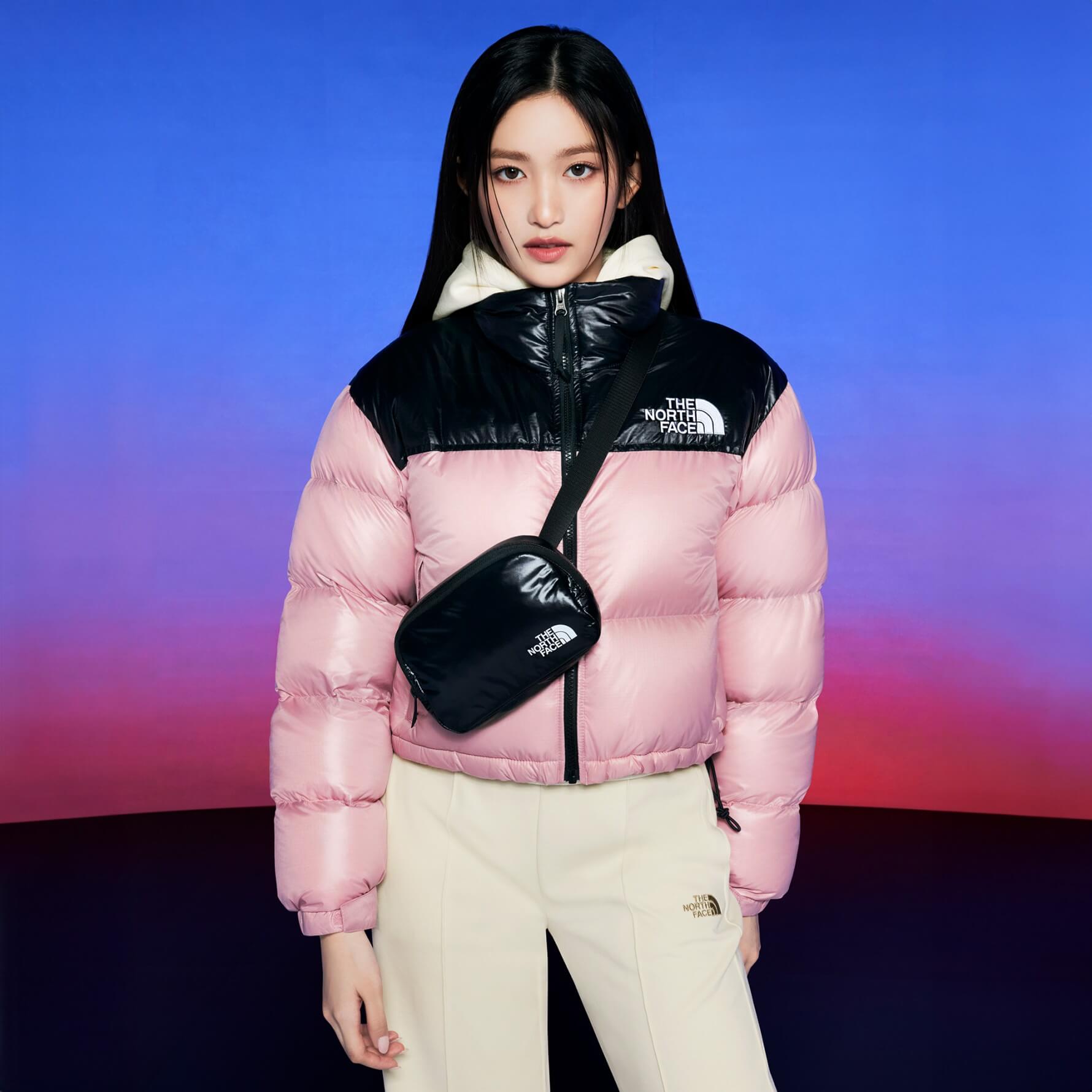 노스페이스 숏패딩 눕시 여자