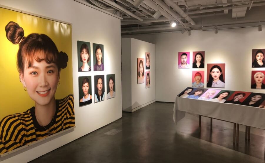  박나래 증명사진 시현하다 홍대 스페이스 