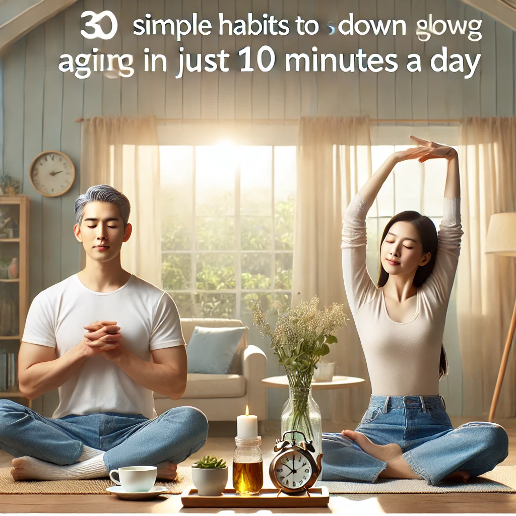 노화를 늦추는 습관 3가지