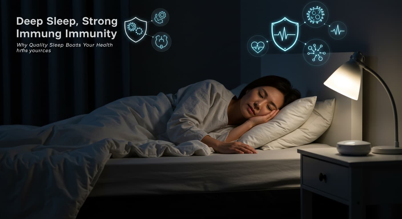 피로 회복과 면역력 강화를 위한 깊은 수면